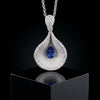 The Calla Sapphire Drop