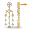 The Cascade Diamond Chandelier Earrings