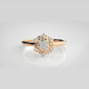The Celeste Chevron Tiara Diamond Ring