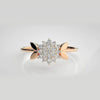 The Celeste Continuum Band Diamond Ring