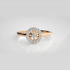 The Celeste Crossroads Pavé Diamond Ring