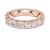 The Celeste Emerald Cut Horizon Diamond Ring