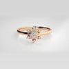 The Celeste Infinity Ribbon Diamond Ring