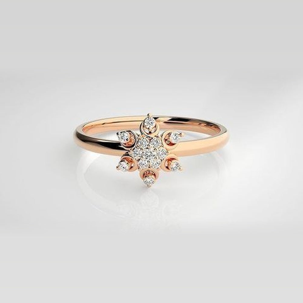 The Celeste Infinity Ribbon Diamond Ring
