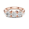 The Celeste Knife-Edge Solitaire Diamond Ring