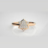 The Celeste Marquise Leaf Diamond Ring
