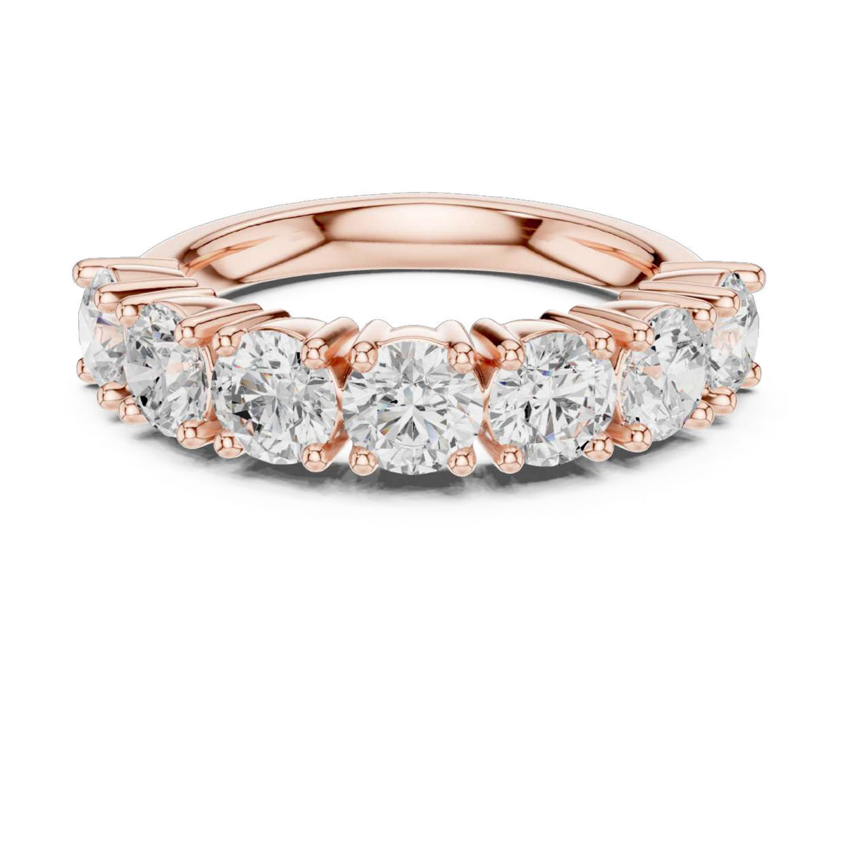 The Celeste Pavé Eternity Diamond Ring