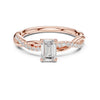 The Celeste Serenade Solitaire Diamond Ring
