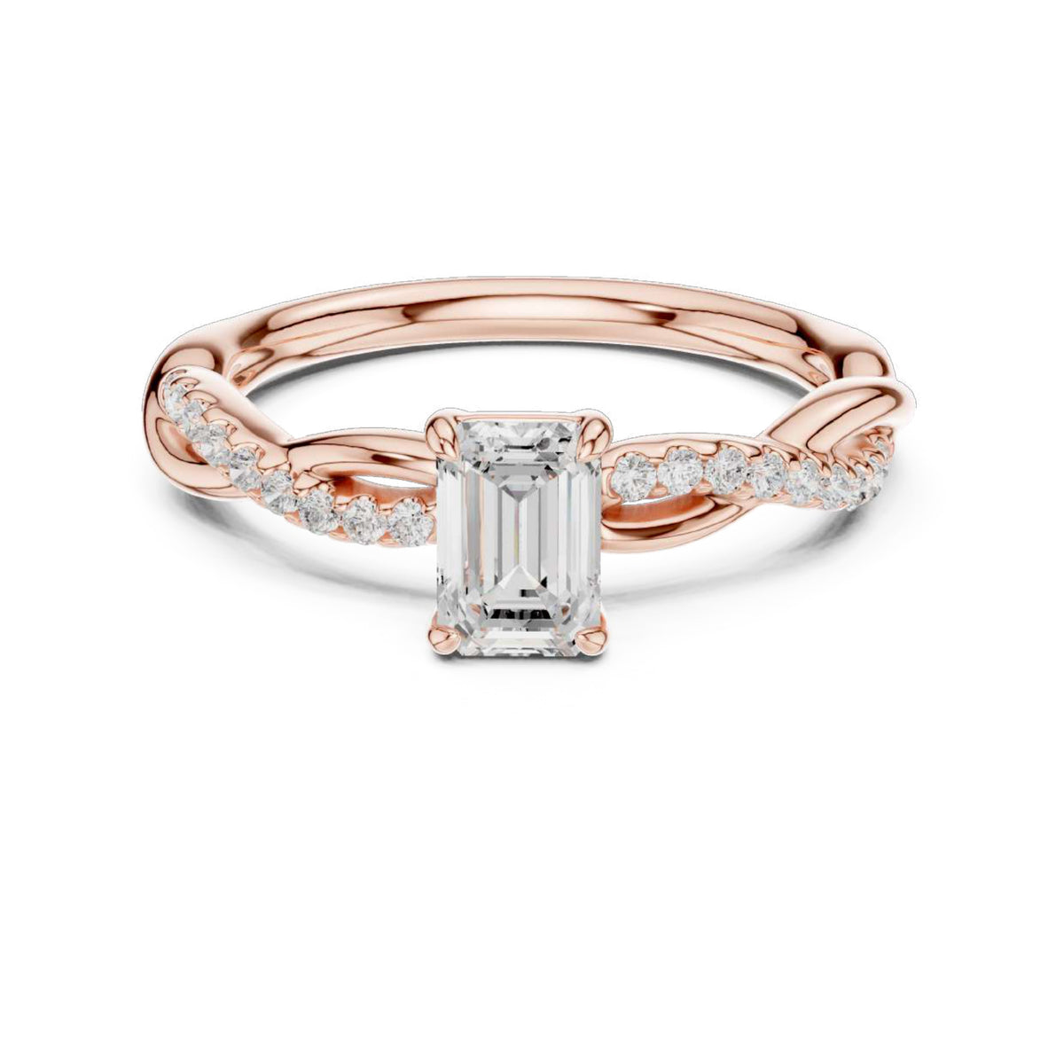 The Celeste Serenade Solitaire Diamond Ring