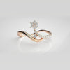 The Celeste Serpentine Grace Diamond Ring