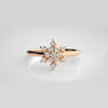 The Celeste Sunburst Pavé Diamond Ring