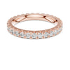 The Celeste Twin Pavé Band Diamond Ring