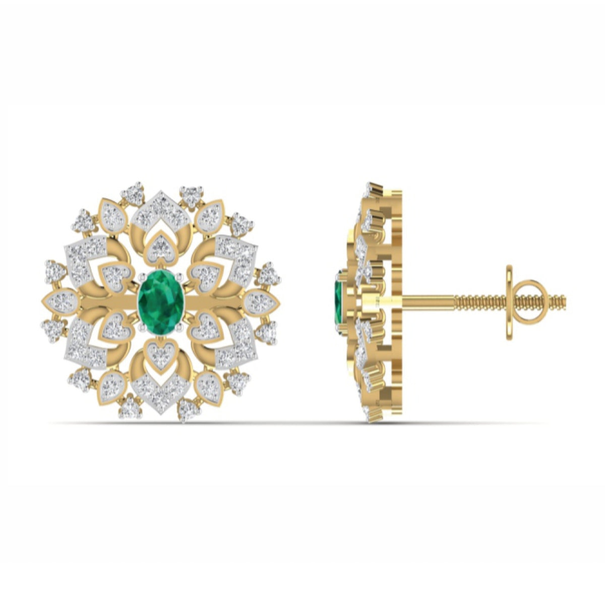 The Celestial Diamond Chandelier Earrings