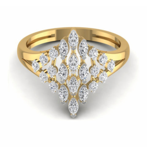 The Celestial Diamond Cocktail Ring 2