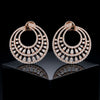 The Celestial Halo Diamond Statement Earrings
