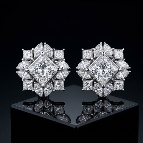 The Celestial Radiance Diamond Studs