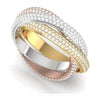 The Coronet Ruby & Diamond Cocktail Ring