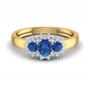 The Duchess Sapphire & Diamond Cocktail Ring
