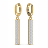 The Eclipse Diamond Chandelier Earrings