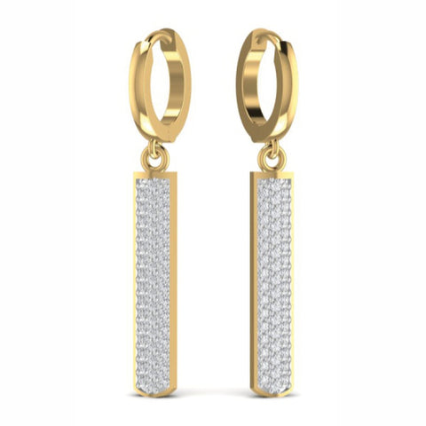 The Eclipse Diamond Chandelier Earrings