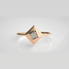 The Elysian Ethereal Knot Diamond Ring