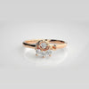 The Elysian Infinity Ribbon Diamond Ring