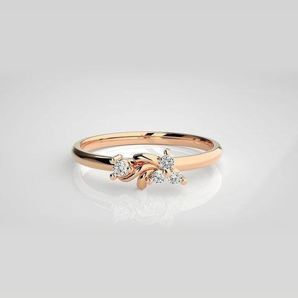 The Elysian Orbit Cluster Diamond Ring
