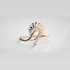 The Elysian Serpentine Grace Diamond Ring