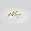 The Elysian Sleek Split-Shank Diamond Ring