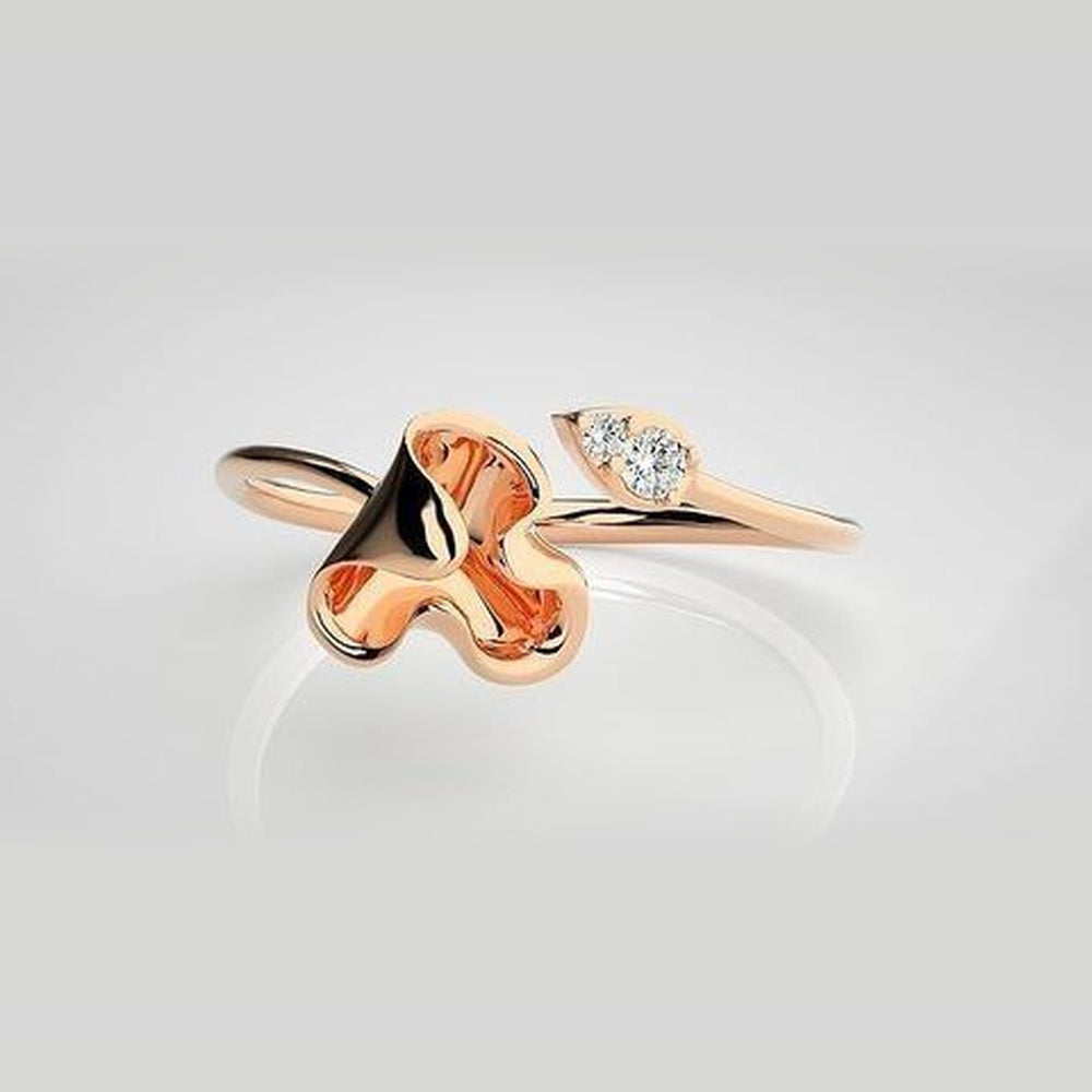 The Elysian Starlight Cross Diamond Ring