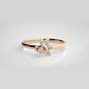 The Elysian Sweetheart Arc Diamond Ring