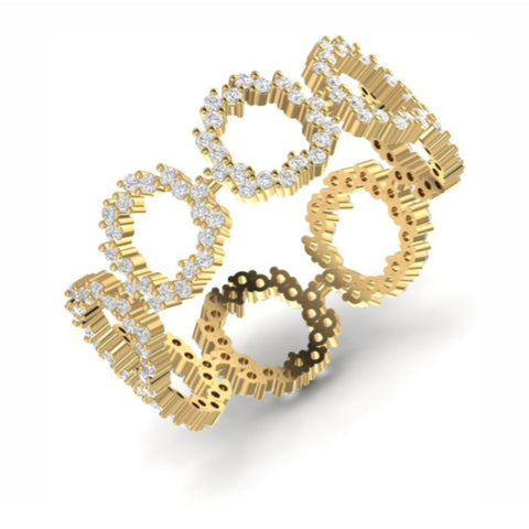 The Empress Diamond Cocktail Ring