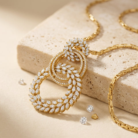 The Eternal Laurels Statement Pendant