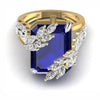 The Eternity Sapphire & Diamond Cocktail Ring
