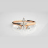 The Flora Celestial Wave Diamond Ring