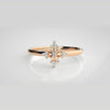 The Flora Infinity Ribbon Diamond Ring