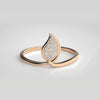 The Foliage Grace Diamond Leaf Ring