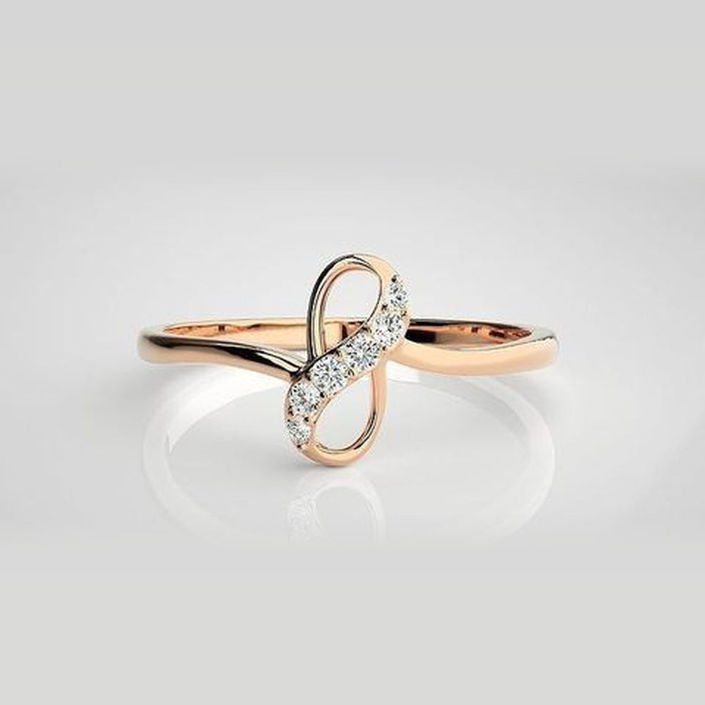 The Infinity Continuum Diamond Ring