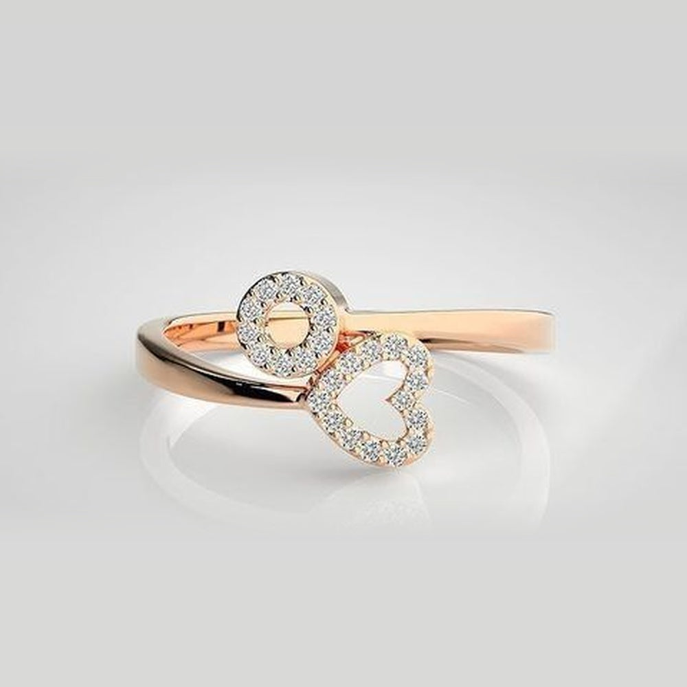 The Lumina Cascading Dewdrop Diamond Ring