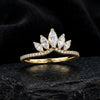 The Lumina Chevron Marquise Tiara Ring