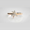 The Lumina Clover Crest Diamond Ring
