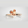 The Lumina Continuum Band Diamond Ring