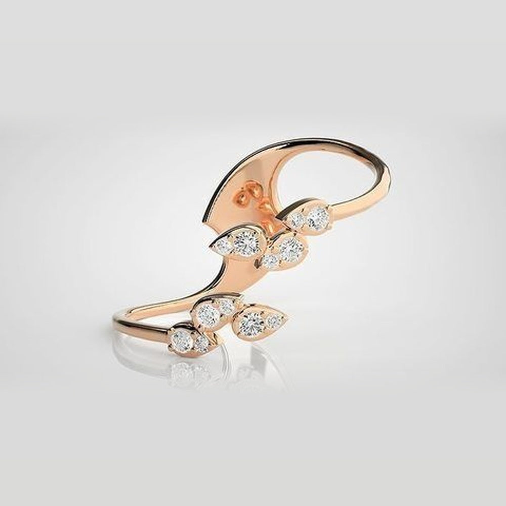 The Lumina Harmonie Crown Diamond Ring
