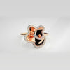 The Lumina Modernist Bypass Diamond Ring