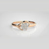 The Lumina Orbit Cluster Diamond Ring
