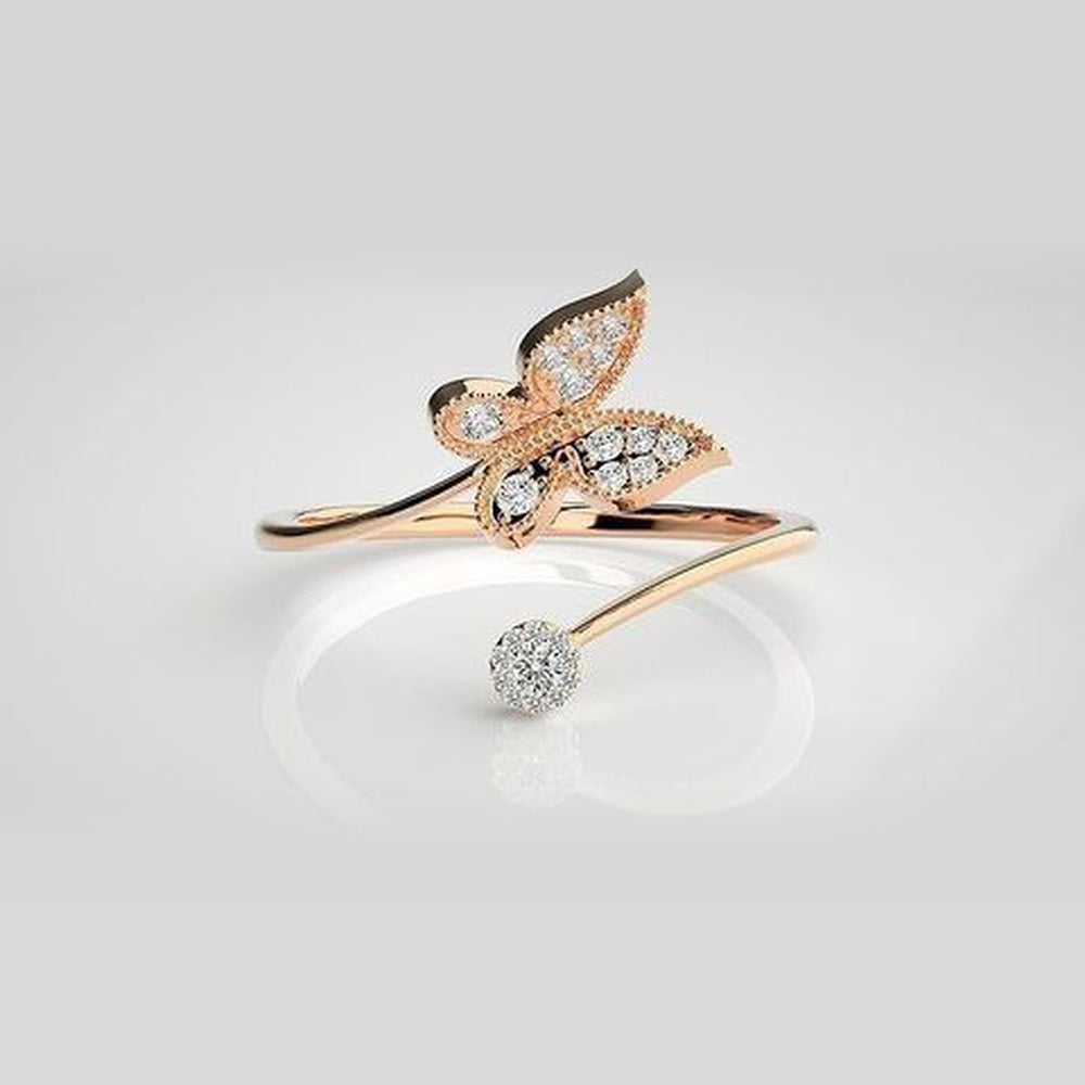 The Lumina Prism Horizon Diamond Ring