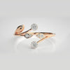 The Lumina Serpentine Grace Diamond Ring