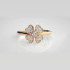 The Lumina Twisted Vine Diamond Ring