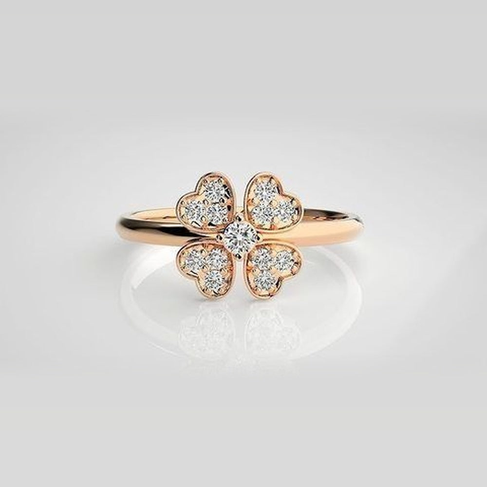 The Lumina Twisted Vine Diamond Ring