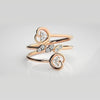 The Lumina Whispering Leaf Diamond Ring